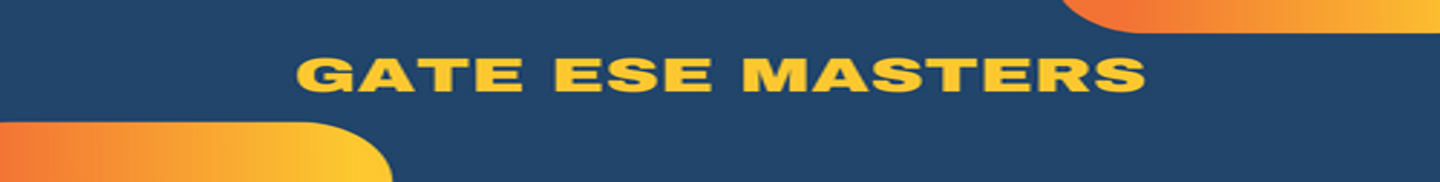 GATE ESE MASTERS